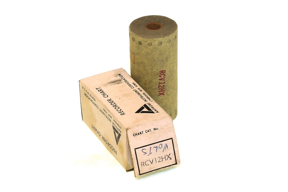 Amprobe RCV12HX Chart Paper Roll Recorder Chart NOS