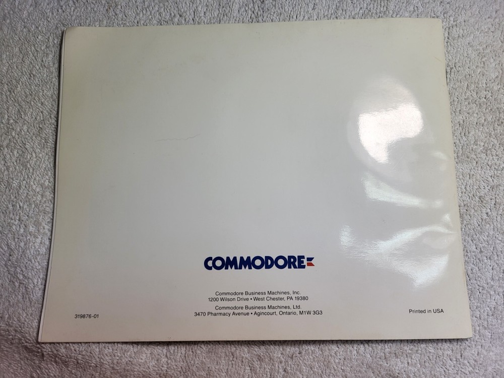 Commodore 64C Personal Computer Introductory Guide Book Manual