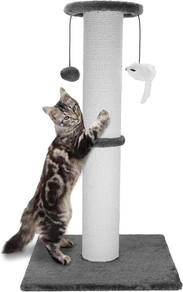 Cat Scratching Post 34 in. Heavy Duty Thickened Cat Scratching Post
