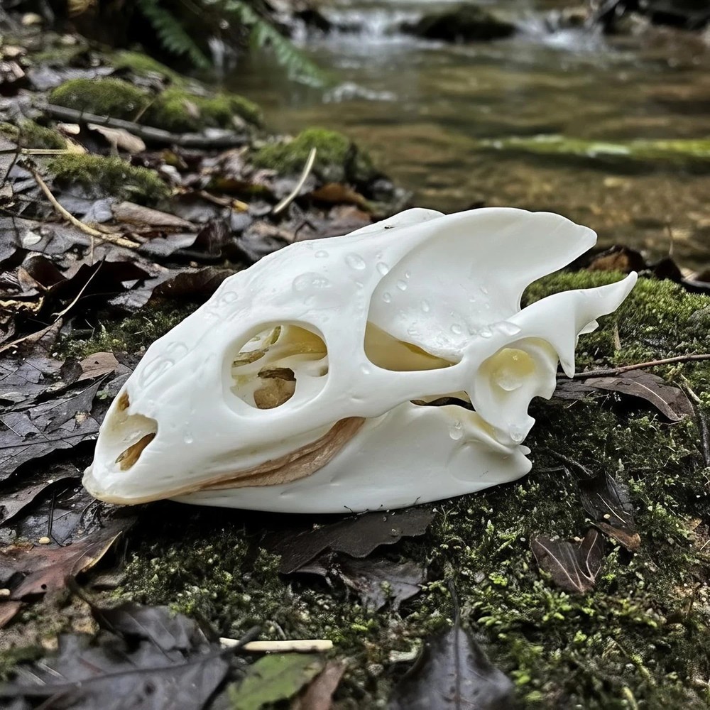 Real Turtle Skull Animal Skeleton Bone Specimen Educational Science Gift