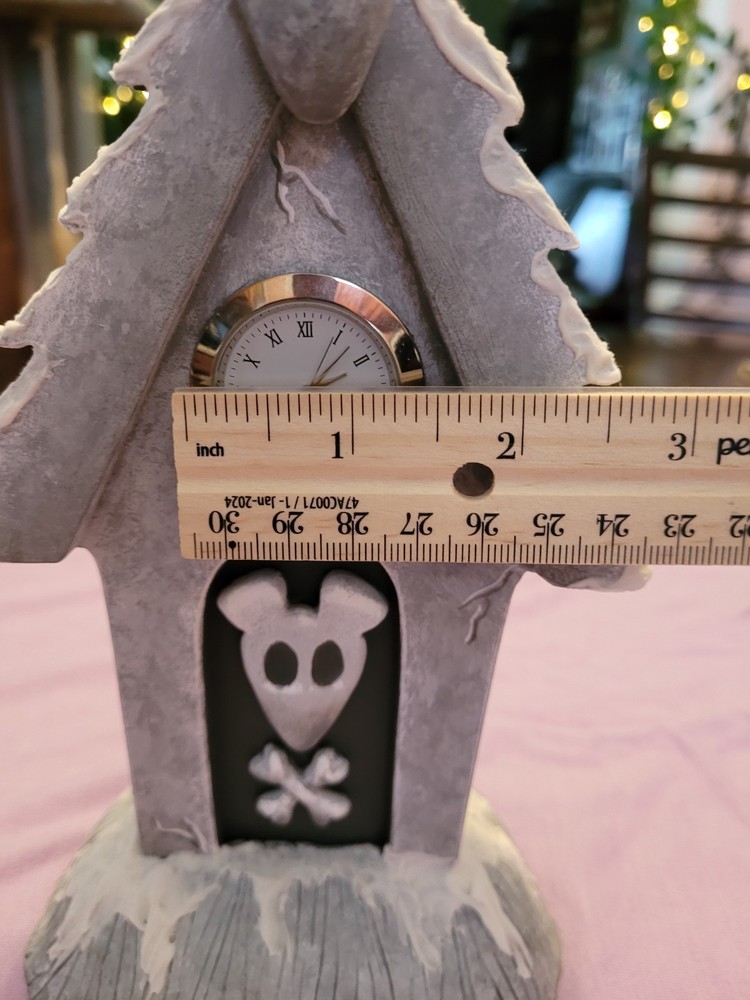 Nightmare before Christmas Zero-inspiried Custom Desk Clock