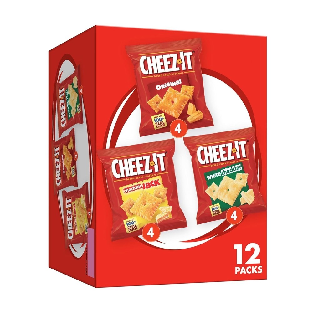 Cheez-It Crackers Variety Pack, 12 Packs