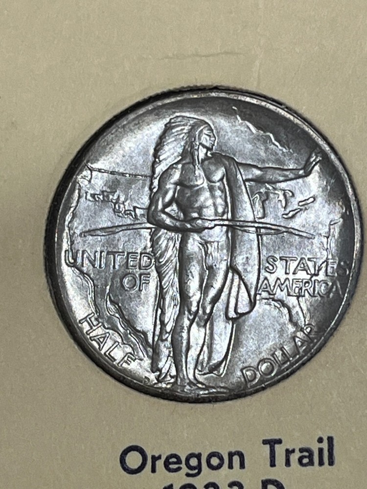 1933-D Oregon Commemorative Half Dollar
