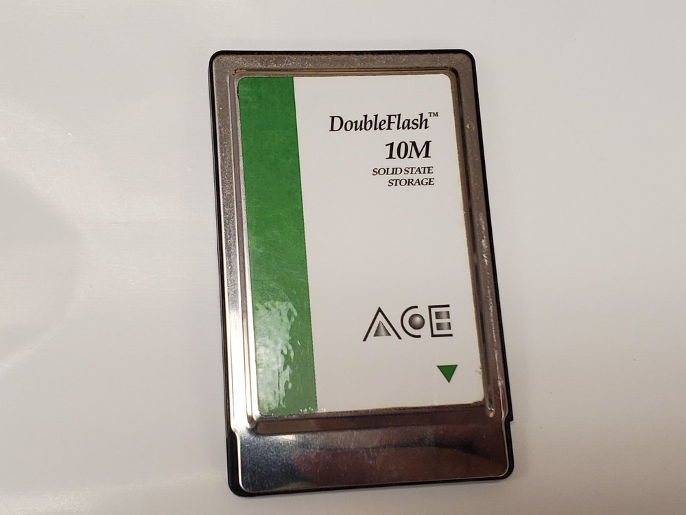 Ace Technologies 10MB Double Flash Solid State Storage PCMCIA Card SDPL5-5