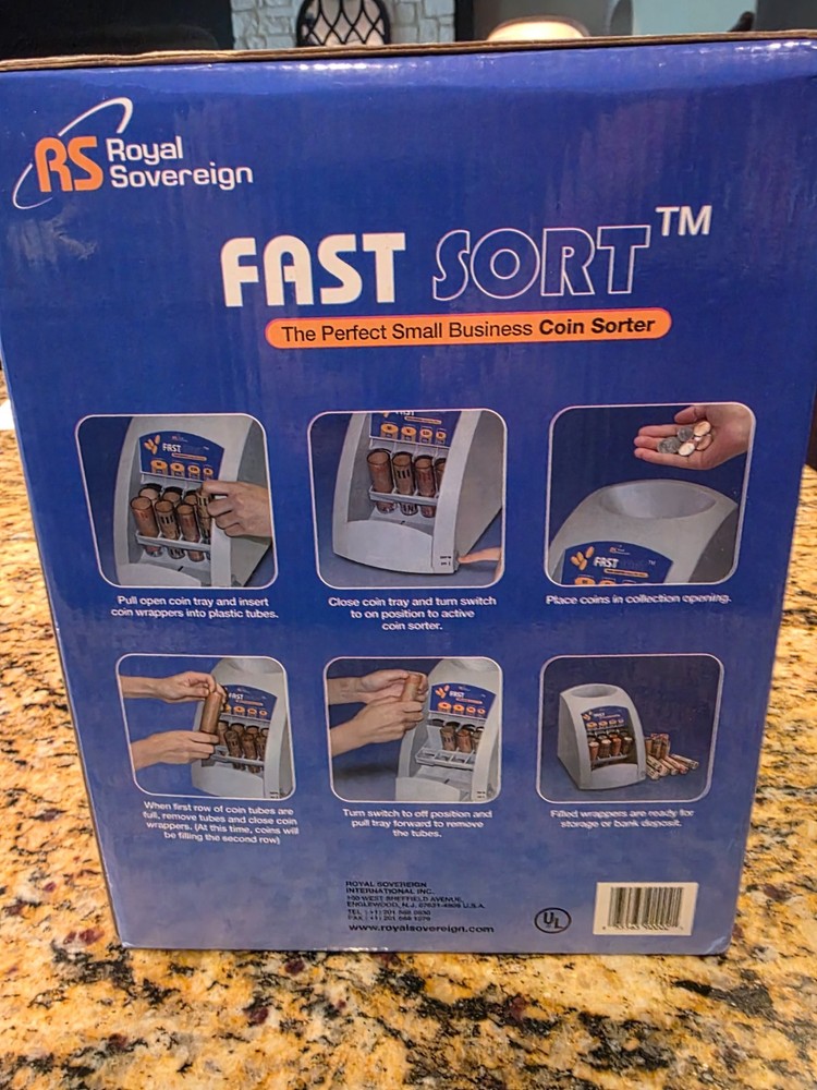 Coin Sorter - Royal Soverein Fast Sort Model # FS-2