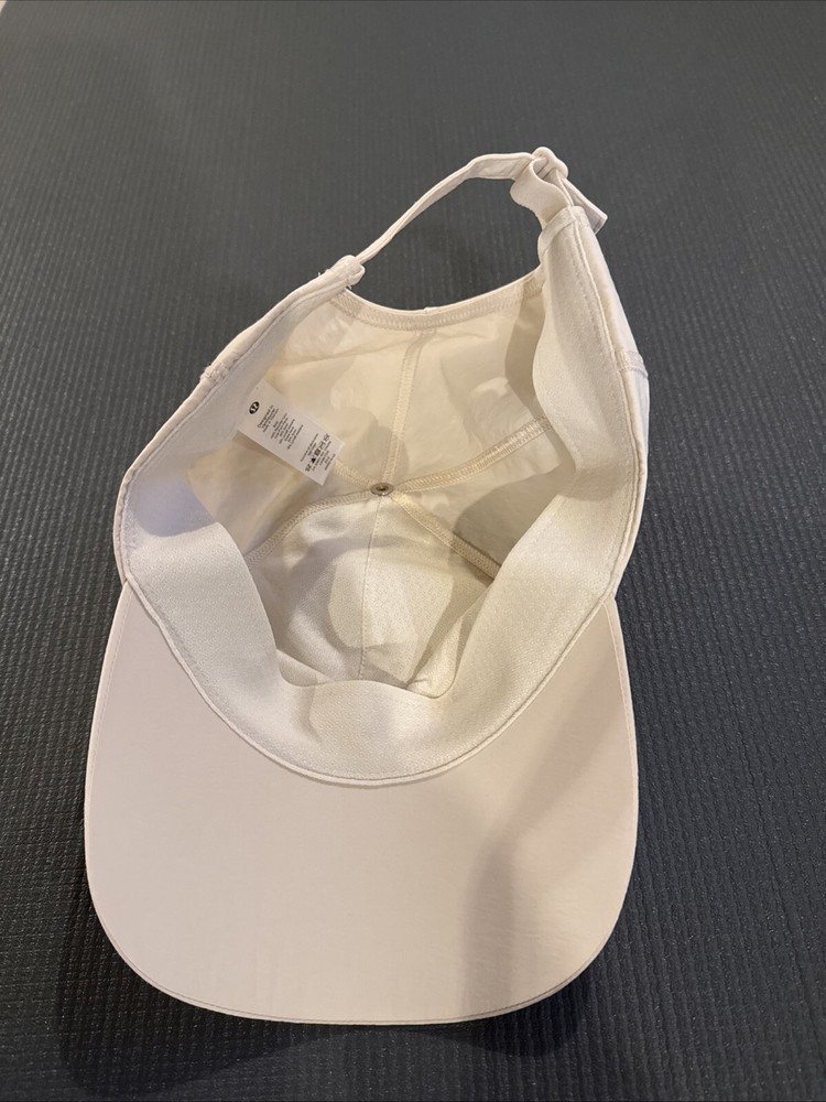 Lululemon Run Stretch Adjustable Hat - OS Beige Running Cap