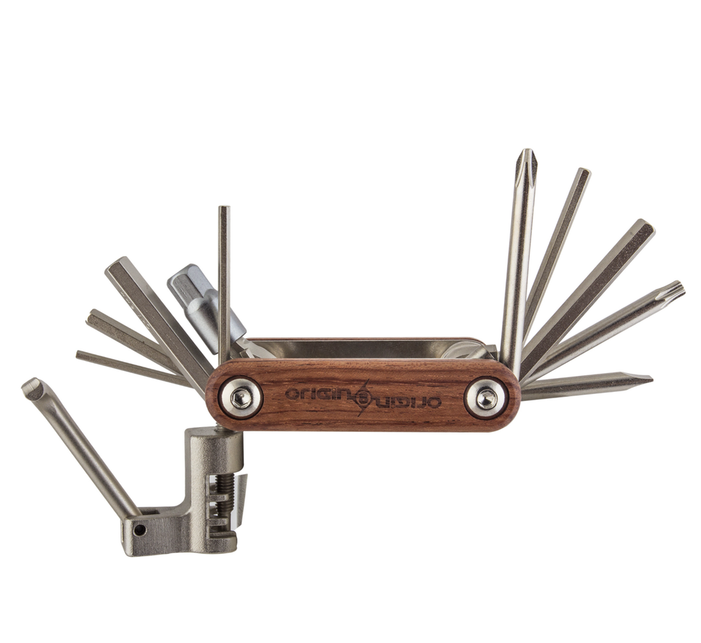 Origin 8 11 Function Bicycle Multi-Tool - Wood Finish