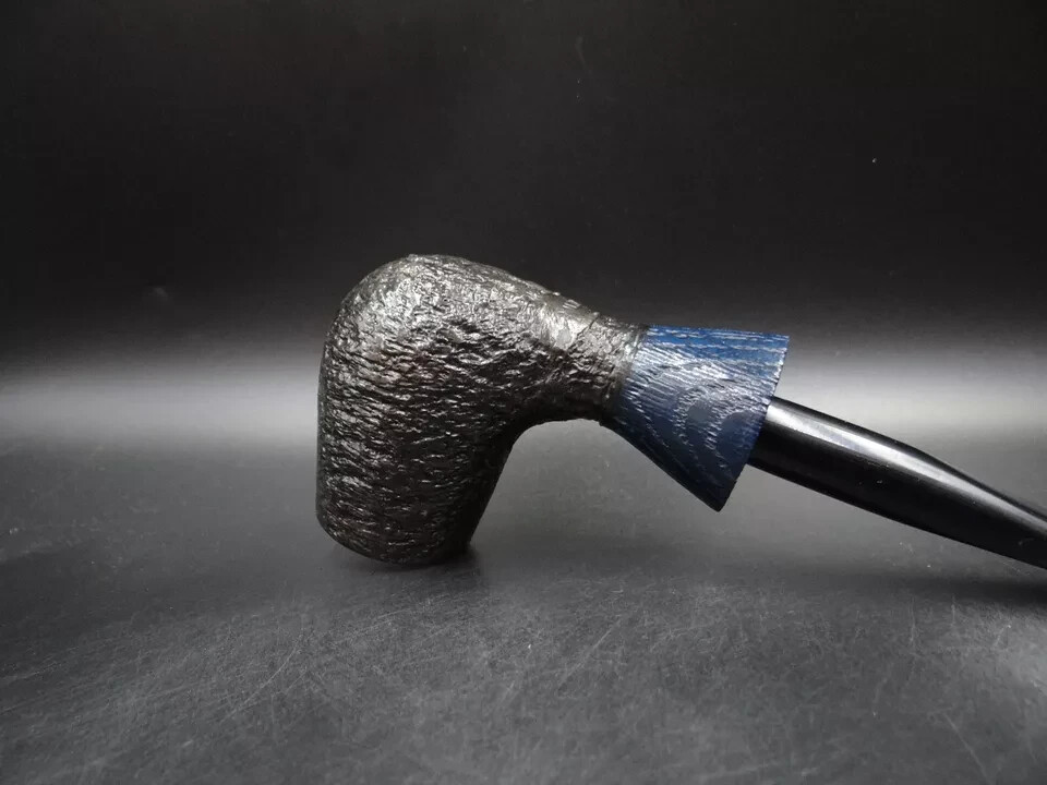TURKIEWICZ BLACK OAK MORTA HAND MADE FANCY LARGE BRANDY PIPE **