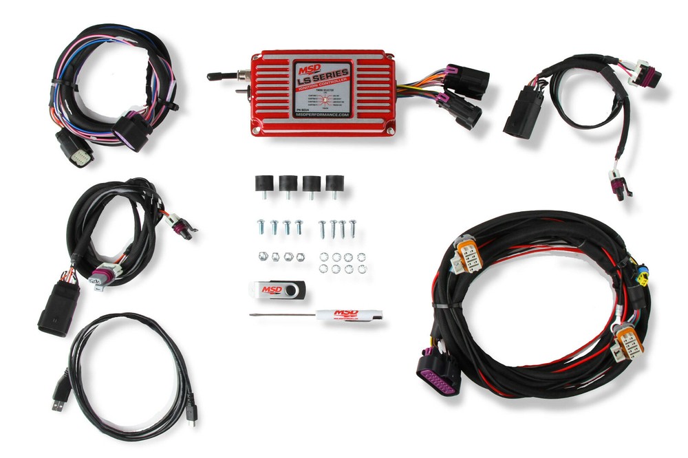 MSD 6014 RED MSD LS Ignition Control Unit, Adjustable