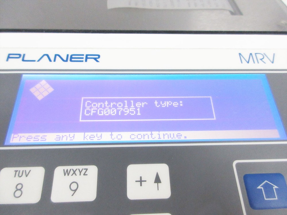 PLANER MRV UNIVERSAL CONTROLLER CONTROLLED RATE FREEZER & GDMRV-ADAPTOR