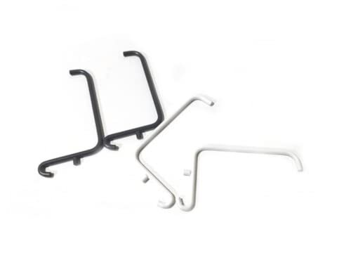 4 Pack L Style Pegboard Hooks,Pegboard Accessories,Pegboard Long Hooks White