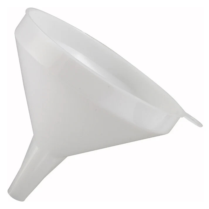 Winco Plastic Funnel, 5.25-Inch Diameter,White,Medium