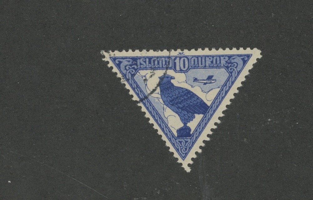 ICELAND-Individual Airmail Stamp Scott #C3