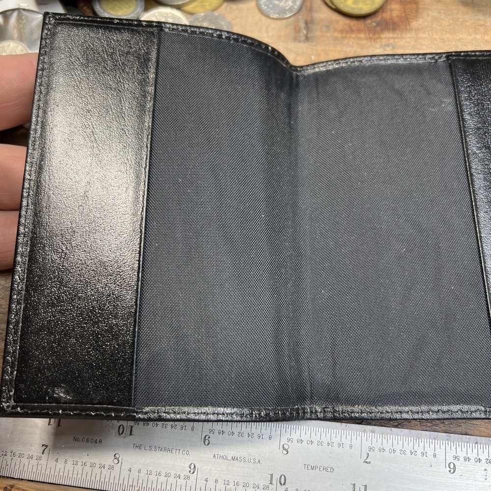 Vintage Day Timer Leather Passport Fold - Light Use