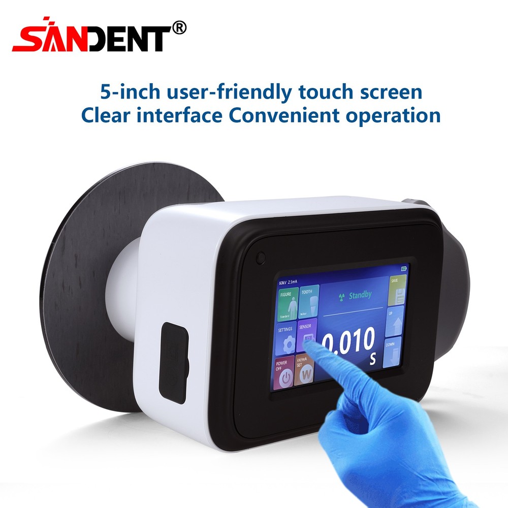 SANDENT X Mobile Unit System Ray Digital Machine High Frequency w/ Shield USA