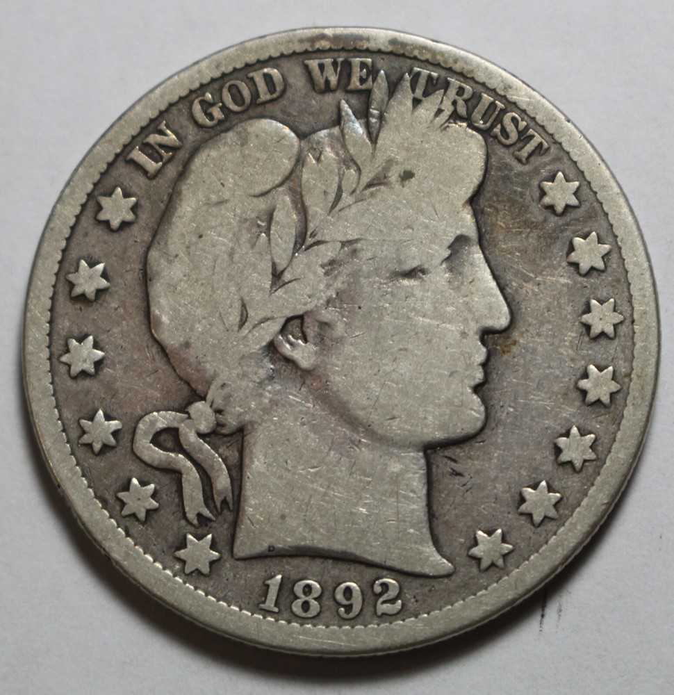 1892 S Barber Half Dollar PH398