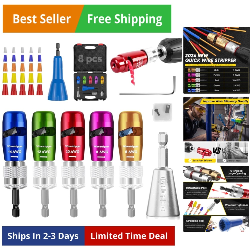 Regulations Wire Stripping for Drill, Wire Stripping Tool & Wire Twisting Con...