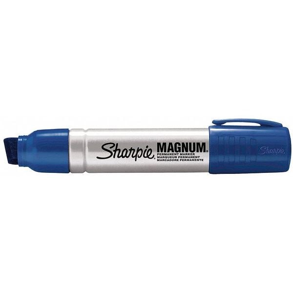 Sharpie 44001A Permanent Marker, Oversized Chisel Tip, Black, Pk12