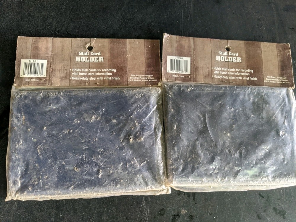 Horse Stall Card Holder