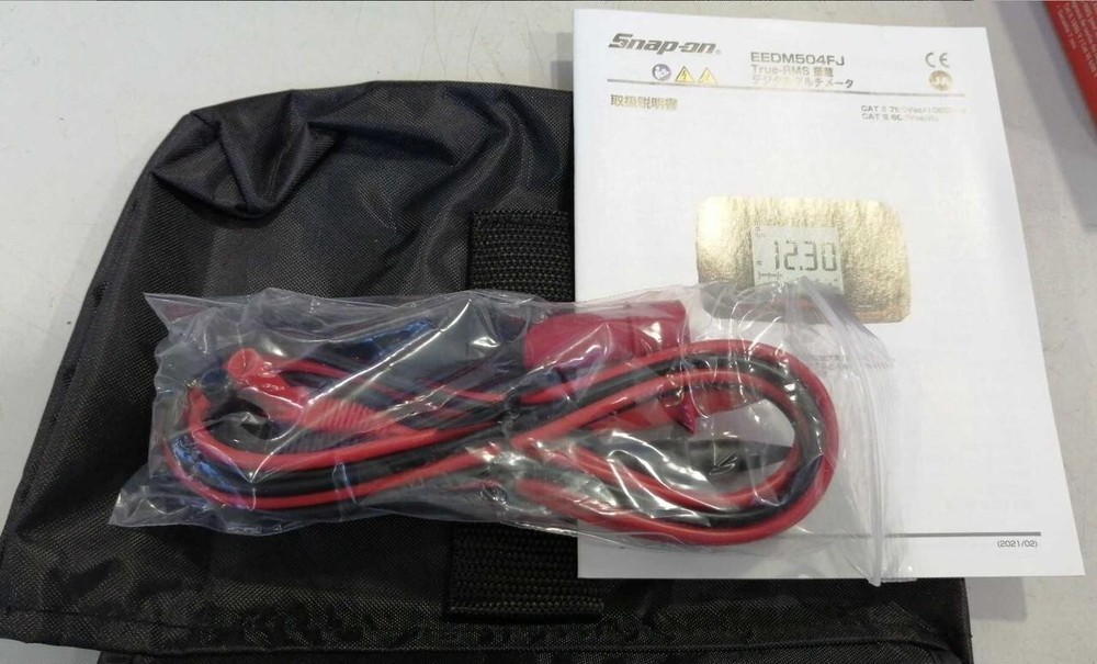 Snap On EEDM504F Digital Multimeter Basic Japan
