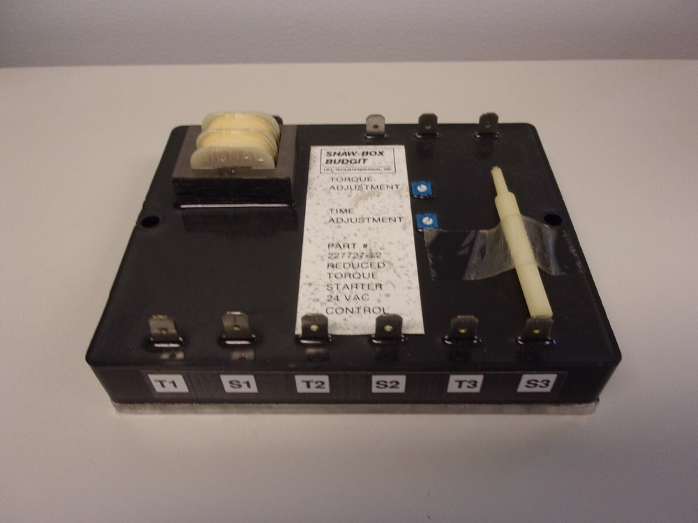 Shaw-Box Budgit 227727-22 Reduced Torque Starter, 24 VAC Control