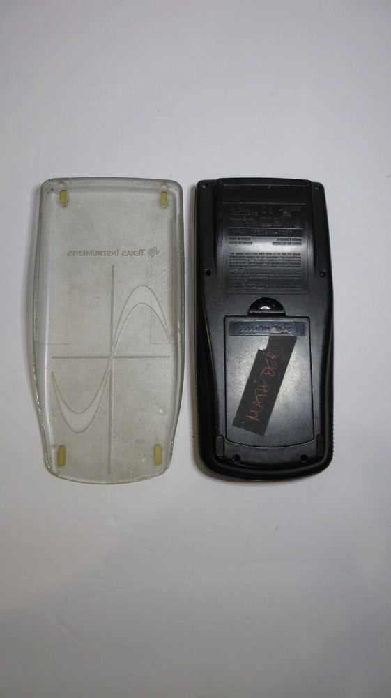 Texas Instruments TI-83 Plus Silver Edition Graphing Calculator & Cover UNTESTED