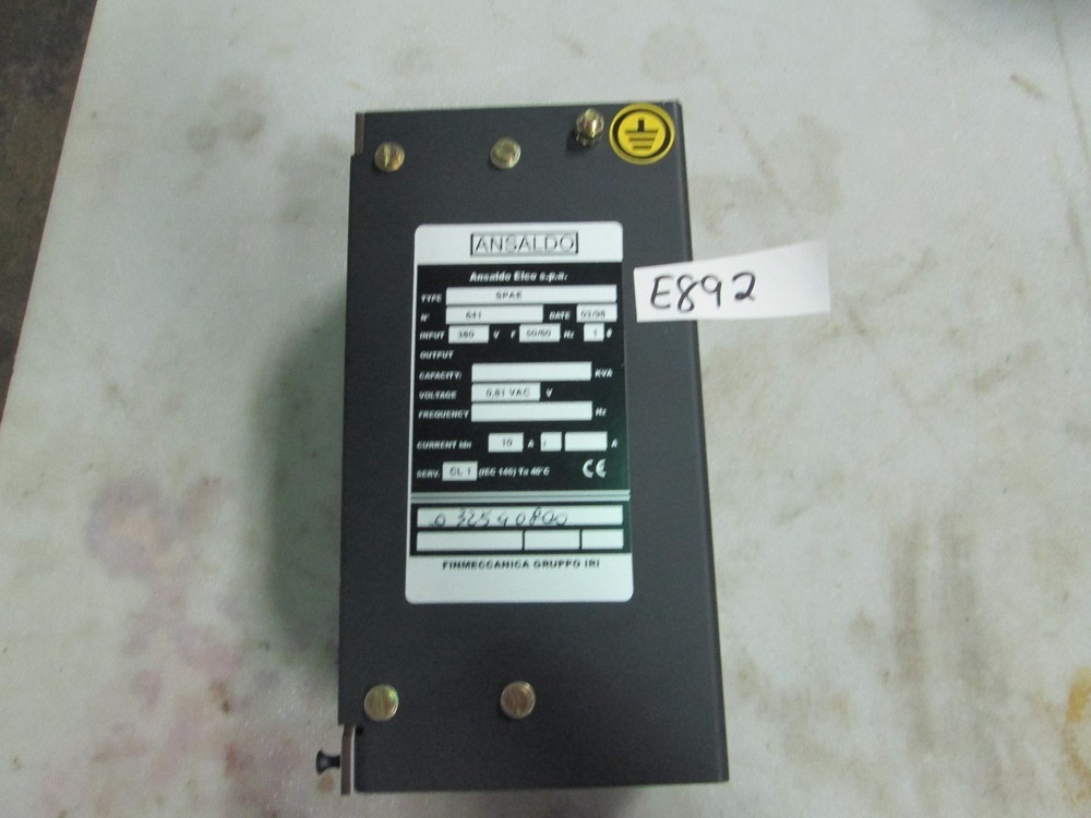 Ansaldo Module Type: SPAE Input: 380V 32540800 (New)