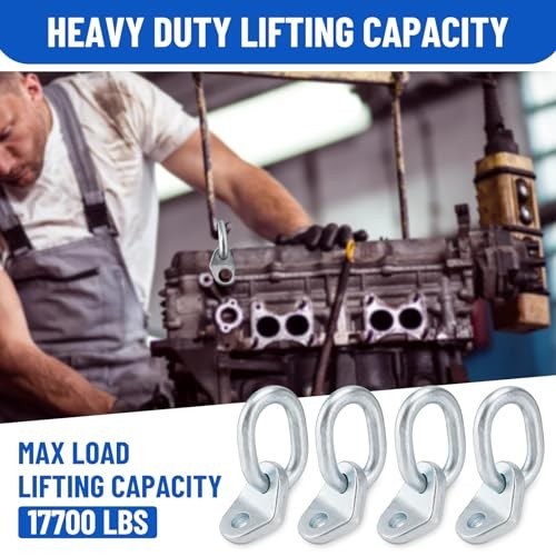 7100 Lifting Bracket Set 17700 lb Engine Lift Bracket, Forging Process, 4 Pack