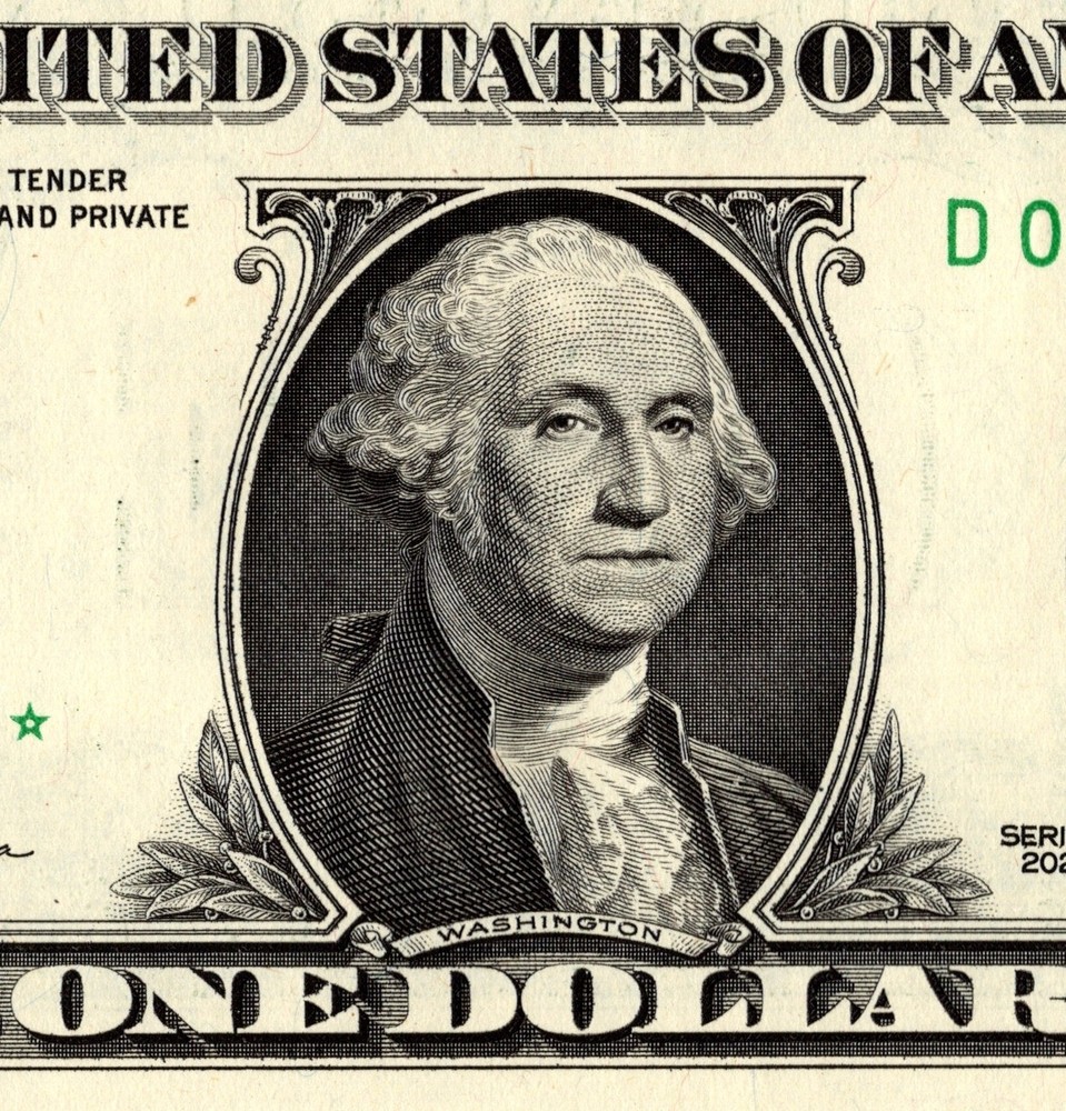 2021 D Star Note One Dollar Bill Regular Run Pack Note D08561021*