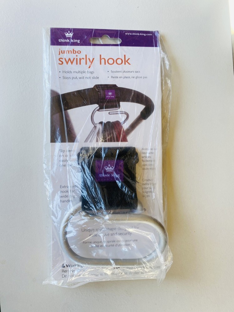 Think King Jumbo Swirly Stroller Hook