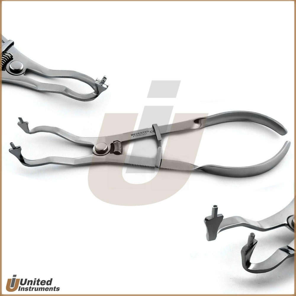 Rubber Dam Clamps Forceps Starter Tools Set Tooth Isolation Teeth Restorative