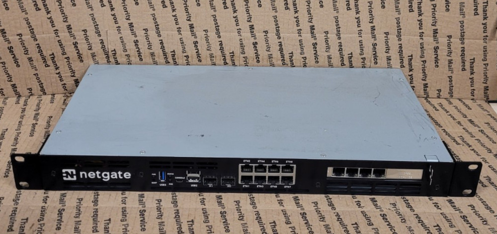 Netgate XG-7100-1U pfSense Security Gateway W/RACK EARS (TESTED)