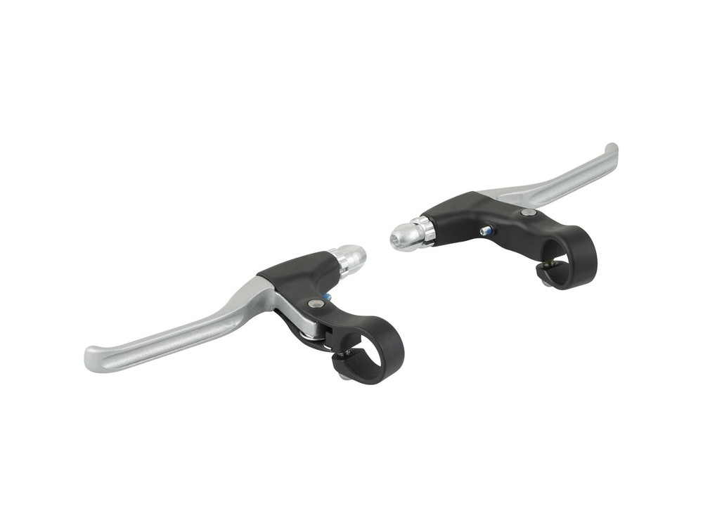 Lee Chi V-Brake Levers Left and Right Silver/Black