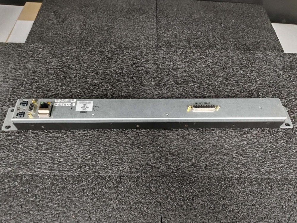 Belden GV Miranda NVision NV9605 1RU Multimode Paging Shallow Control Panel