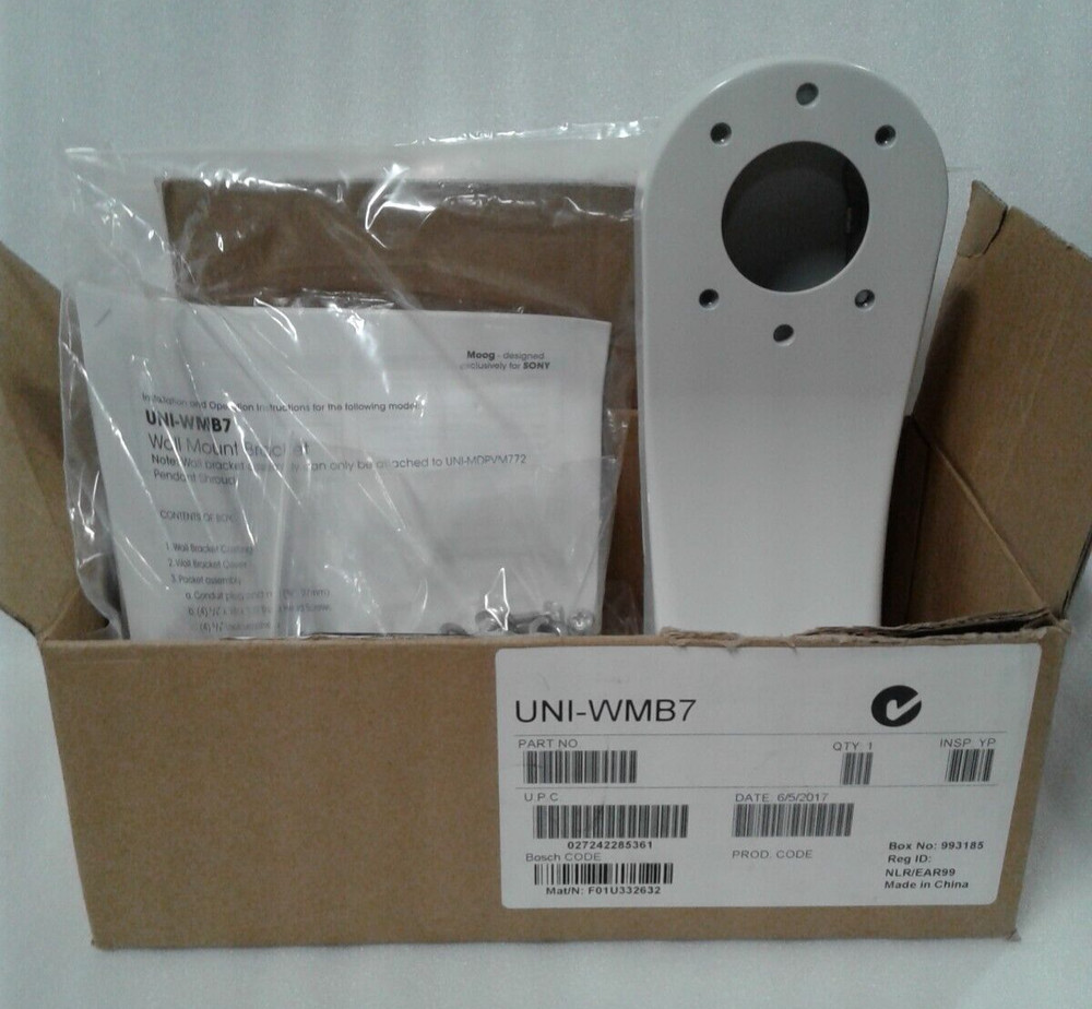Moog UNI-WMB7 Wall Mount Bracket - New in Box