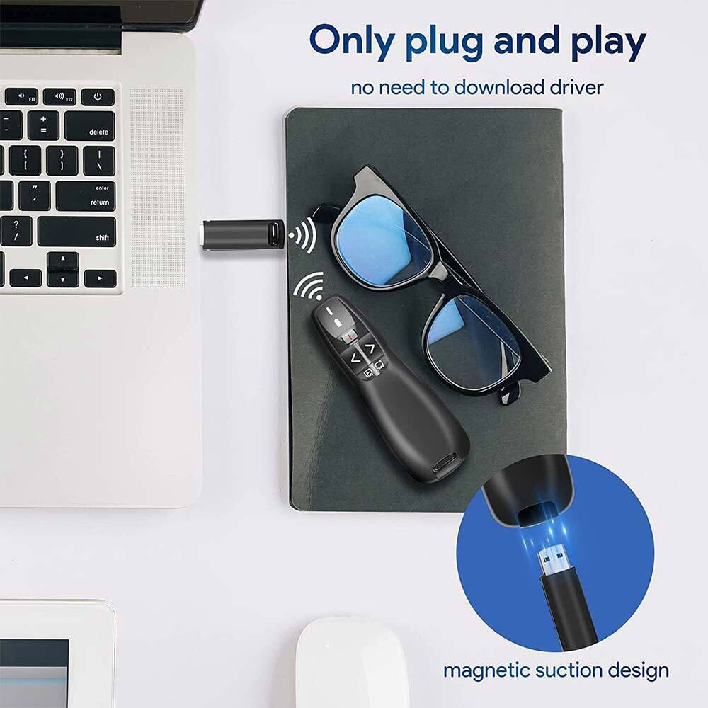 Wireless Presenter,Presentation Remote Control Pen PPT Remote Controller Clicker