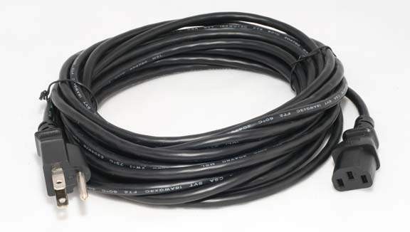 25FT Standard Computer Power Cable Cord UL-CE
