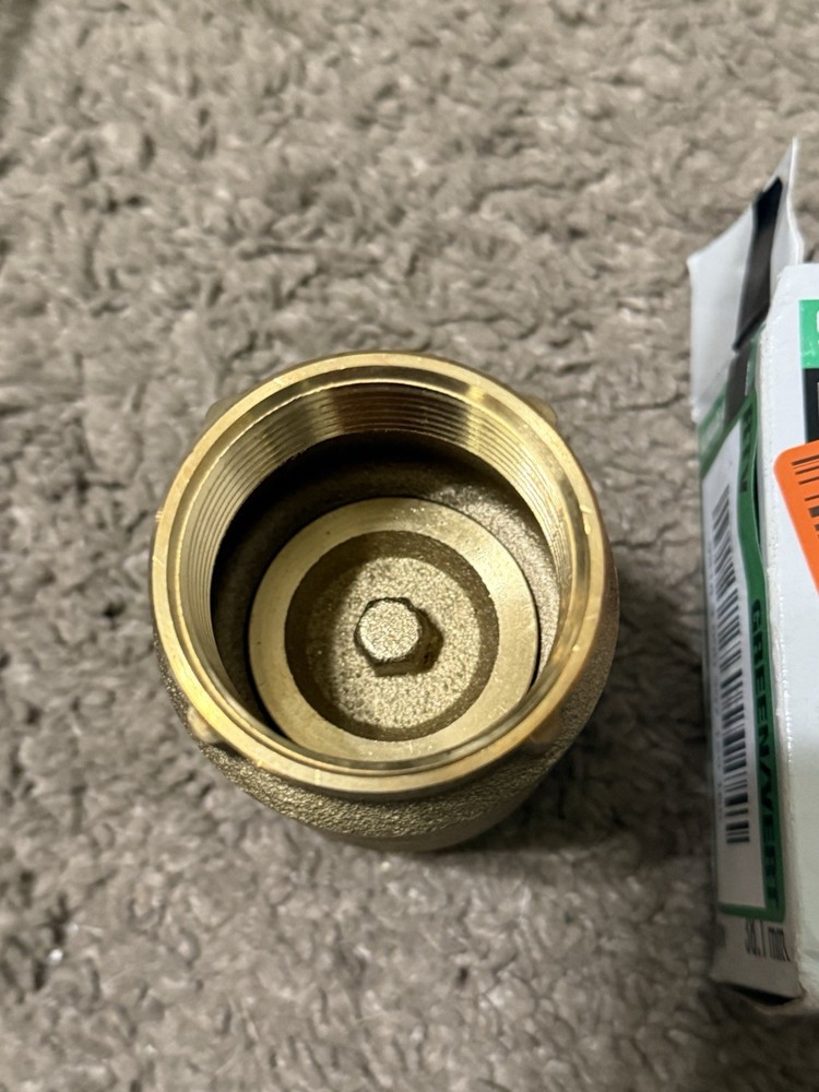 Everbilt Check Valve Brass 1-1/2" EBCV150NL