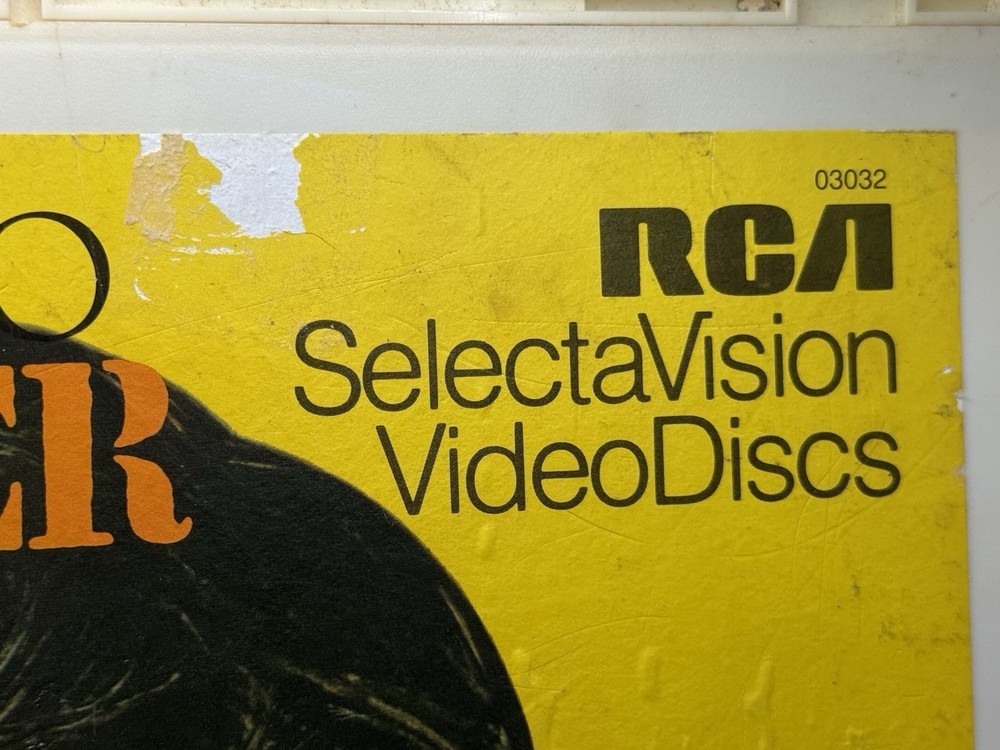 Taxi Driver CED Capacitance Electronic Disc 1982 Used Untested