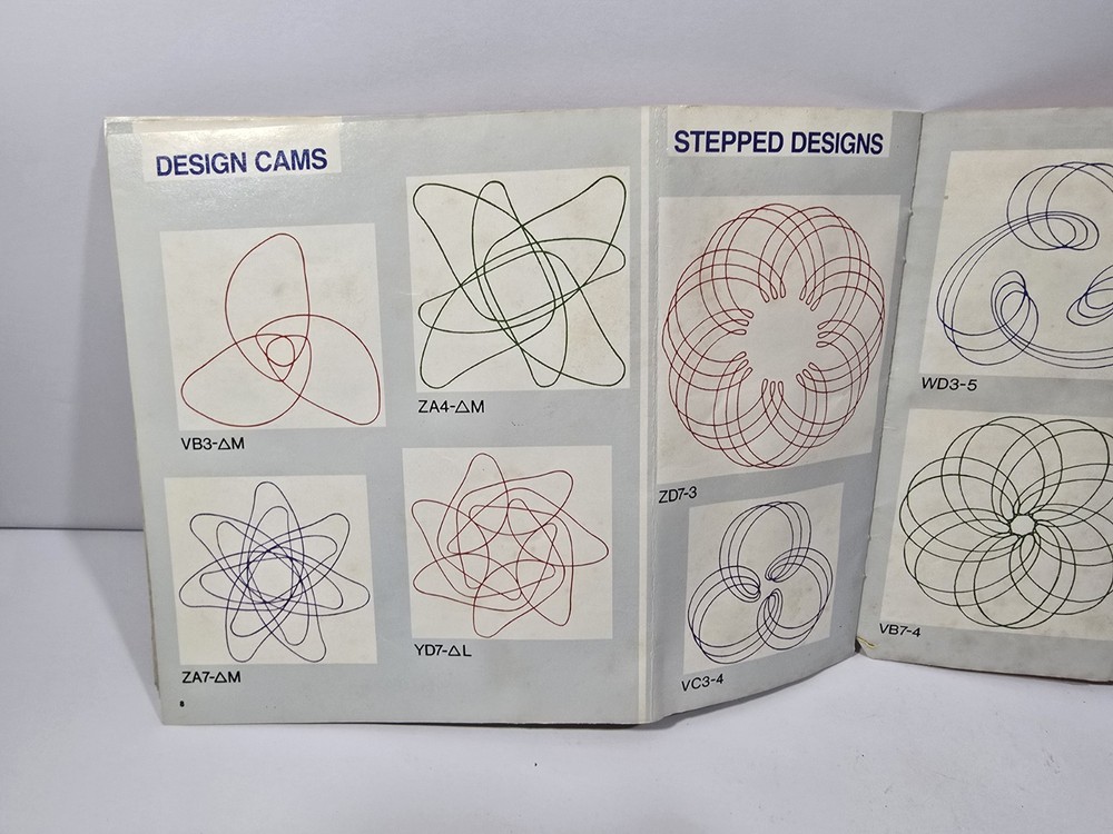 Ohio Art Program A Sketch Design Machine Instruction Booklet