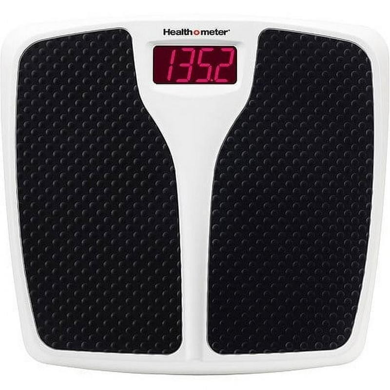 Digital Body Scale 350lb Capacity Instant On Backlit Display Step-On Technology