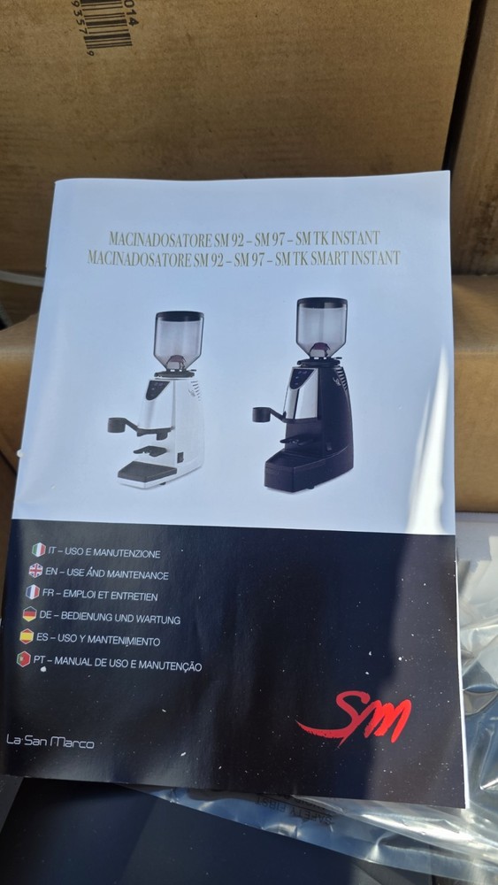 La San Marco SM 92 Smart Instant Coffee Grinder