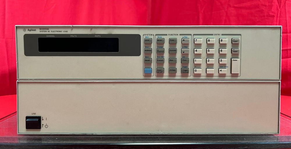 Agilent/Keysight N3300A DC Electronic Load Mainframe 1800W
