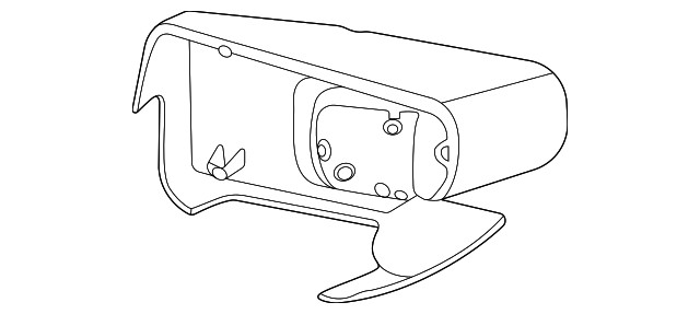 Genuine Ford Mirror Cover ML3Z17D743FA