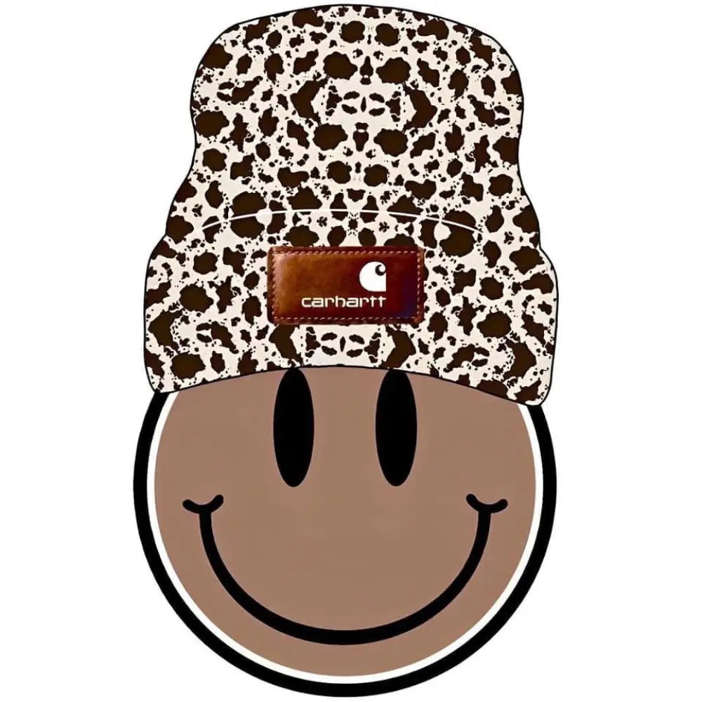 Handmade Coaster: Beanies & Smiles