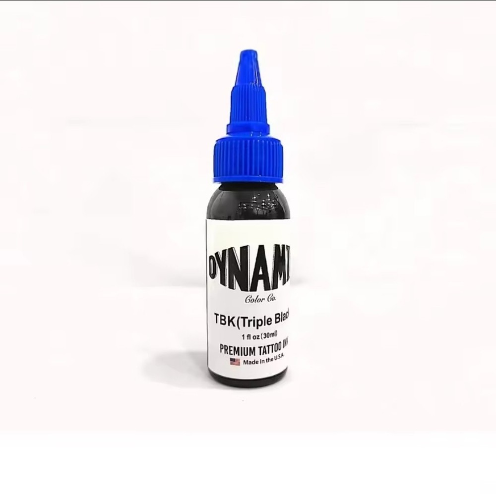 Dynamic Ink Bottle 1oz. - Black / Triple Black Ink
