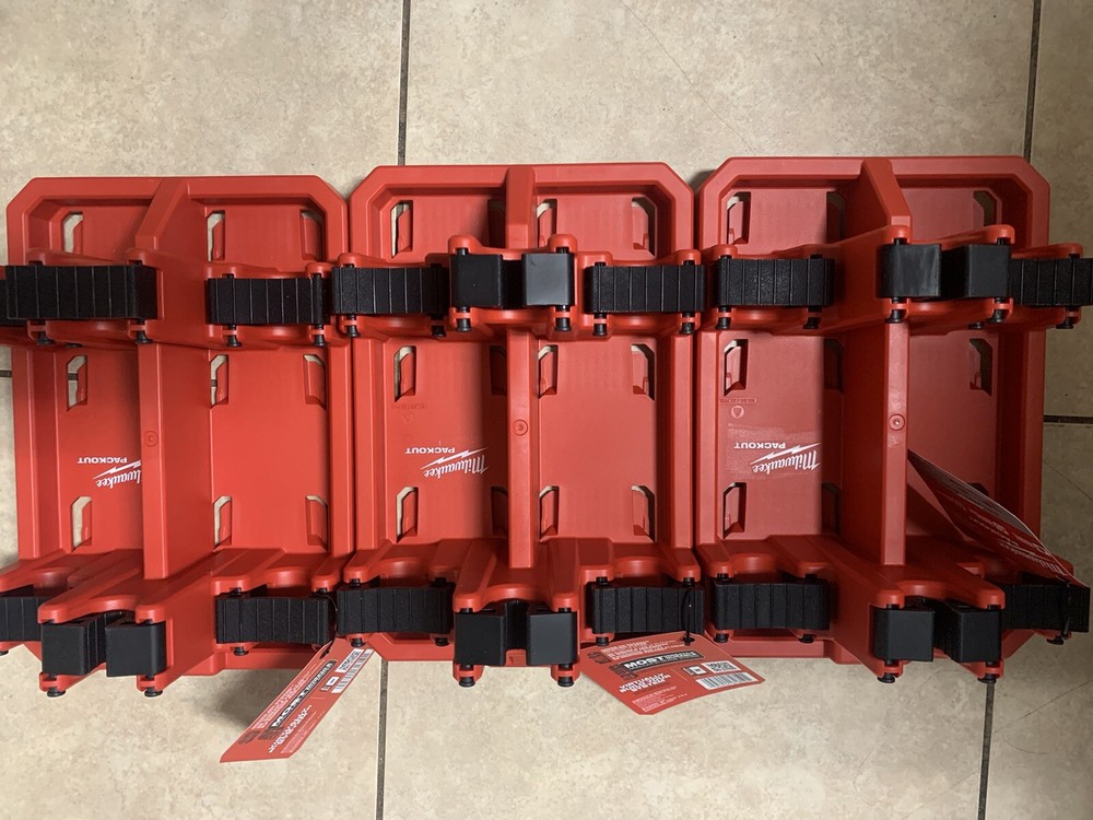 Milwaukee 48-22-8349 PACKOUT Durable Modular Long Handle Tool Holder x3