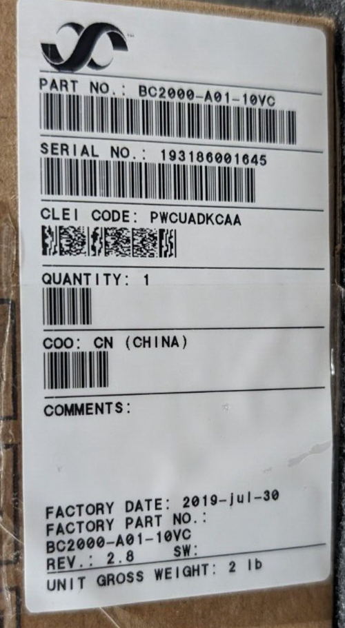 New, Eltek, BC2000-A01-10VC, System Controller, 4-Port Connectivity Type