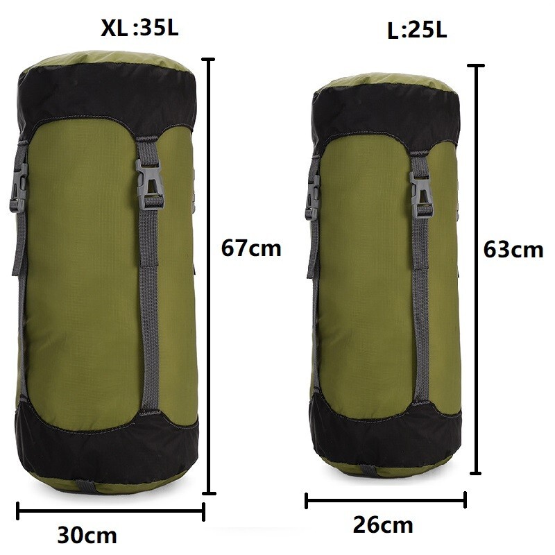 Waterproof Compression Stuff Sack Storage Bag For Camping Hiking Sleeping Bag