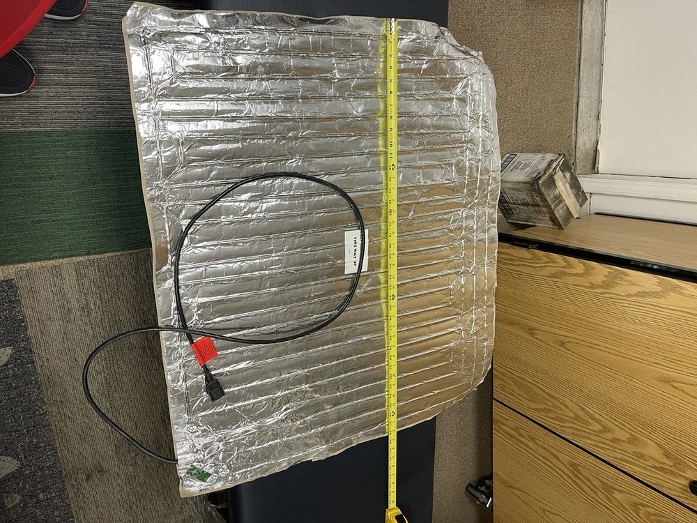 SPACEKRAFT HEATING VFHEAT12-1 PART ELECTRIC FOIL HEATER 120V, 60Hz, 920w 38"X34"